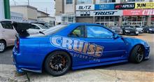 ＢＮＲ３４ ステッカー施工しました！