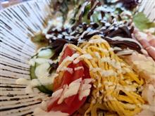 渡辺通りで冷やし中華ランチ　富味屋