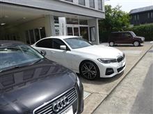 BMW 3シリーズG20にソニックプラスの取付です。