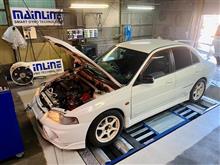 エボ４ 慣らし運転終了からのダイノテスト！