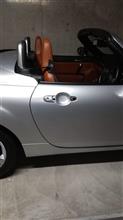 ロードスター：運転席ドアノブが取れた。