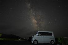ペルセウス座流星群と天の川