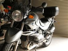 R850R 車検に旅立つ