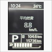 0.1Km/1Lの悪化だけれ ...