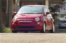 FIAT500のPOPなシートカバー。