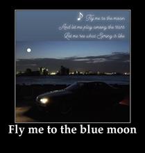 昨夜のSuper blue moonを
