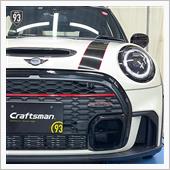 MINI LCI2 F56,F57JCW専用フロントメッシュグリル(ハニカム