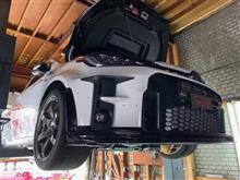 ＧＲヤリス２号車 アライメントを１００％生かす！