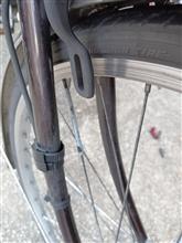 フロントブレーキパッドの交換（自転車）