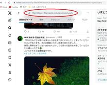 検索コマンドで探すツイッター