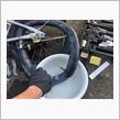自転車のパンク修理したよ