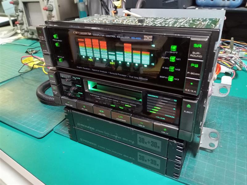 パイオニア カロッツェリア イコライザー EQ-400 ジャンク品