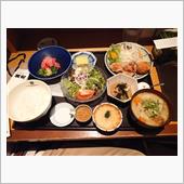 今泉で刺身ディナー　魚忠