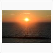 日本海の夕日🌇