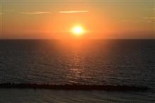 日本海の夕日🌇
