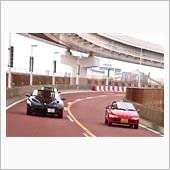レインボーブリッジにて