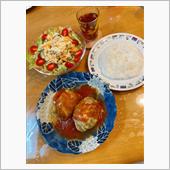 今日の夕飯🙂