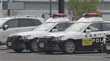 パトカー、公道で時速１４１キロで走行！。
