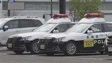 パトカー、公道で時速１４１キロで走行！。 