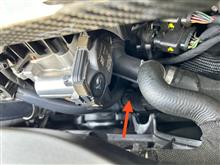 ゴルフ 8Rのディバーターバルブへのアクセス