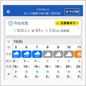 大丈夫。雨は止みますよ。