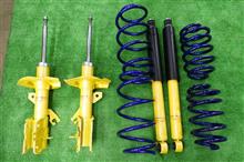 “KYB Lowfer Sports L-KIT”は、足回りリフレッシュとチョイ下げを一挙に実現してくれるお得なサスペンションキットなんです！ロールを抑えたしっかり感のある乗り味も魅力です。