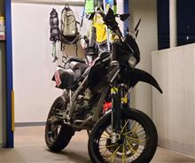 バイクの整備！