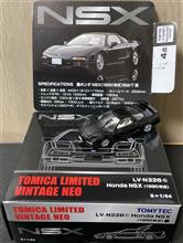 トミカリミテッドヴィンテージのNSX(1990)黒です♪
