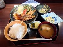 渡辺通りでポークジンジャーランチ　和彩樹楽