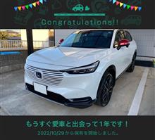 愛車と出会って1年！