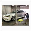 エボⅩ エアロパーツ取付時の職人は！