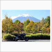 秋景色の富士山ツーリング