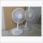 扇風機を撤収
