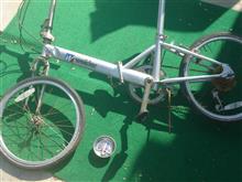 折りたたみ自転車レストア
