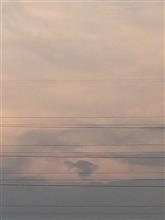 10/28（土曜日）魚の形の「雲」