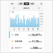 10月はウォーキングと、ちょ ...