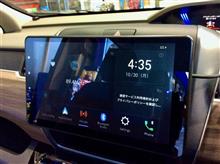 オーディオレス車を購入したので、走行52kmでそのまま入庫。フローティングタイプ9V型ワイドのディスプレイオーディオとドライブレコーダー搭載12型デジタルミラーをインストールしました!!