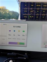 バッテリーケアの電力消費表示が…
