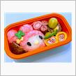 今日の娘のお弁当　～マイメロのおにぎり🍙キャラ弁～　作りました