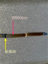 エンジンオイルの減り