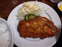 清川でチキンカツランチ　大森亭