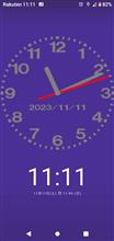 11月11日 11:11:11