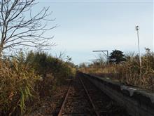 札沼線 本中小屋駅〈廃駅〉（2023年11月）