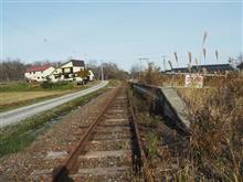 札沼線 中小屋駅〈廃駅〉（2023年11月）