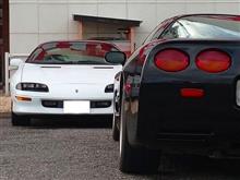 車検で預けてるカマロの様子を見てきました