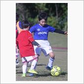 孫1号のサッカーの試合の観戦