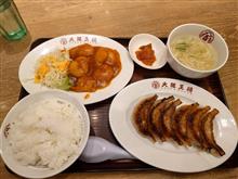 朝倉街道でエビチリディナー　大阪王将