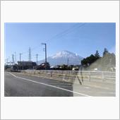 アリオン運転中に撮影した富士山