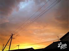 朝焼けな金曜日の朝
