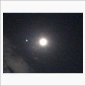 昨夜は満月